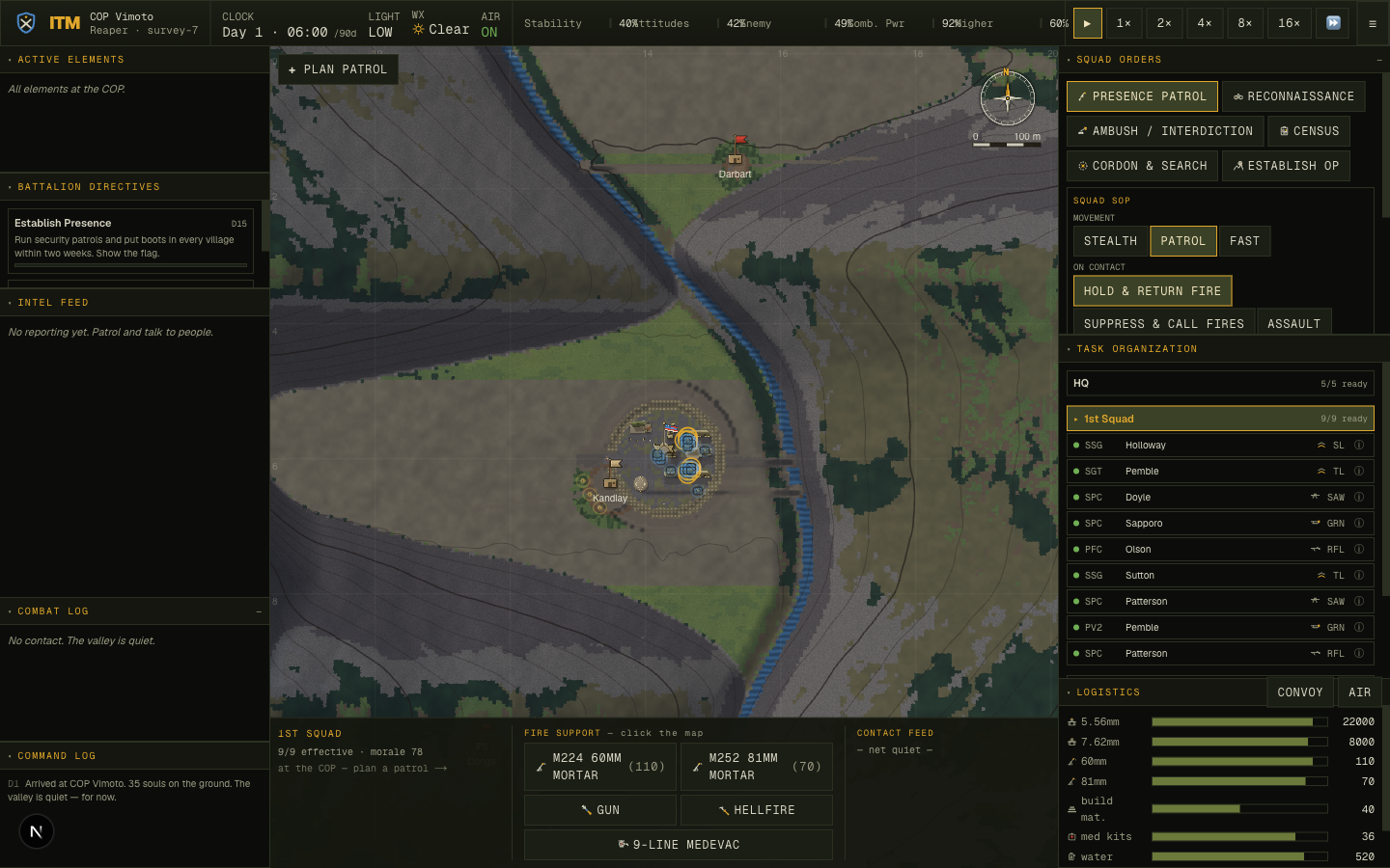 The redesigned UI overview