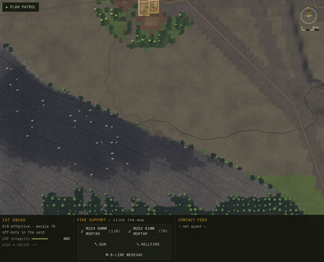 paths and cliffs rendered